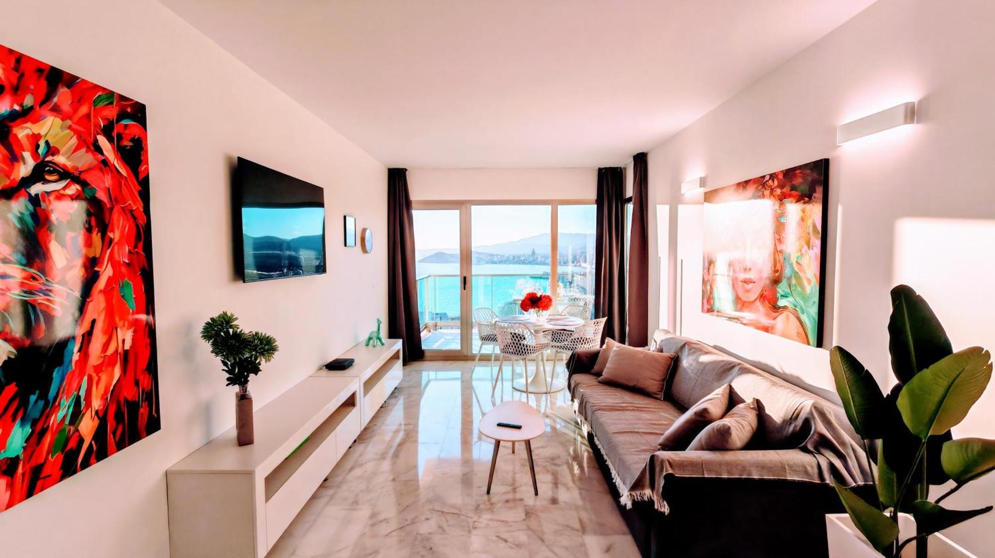 Skyline Floor 28 Sea Views Apartamento Benidorm Exterior foto